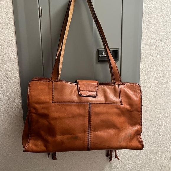 Patricia Nash Italian Leather PatchWork Tote HandBag Purse - Picture 3 of 12